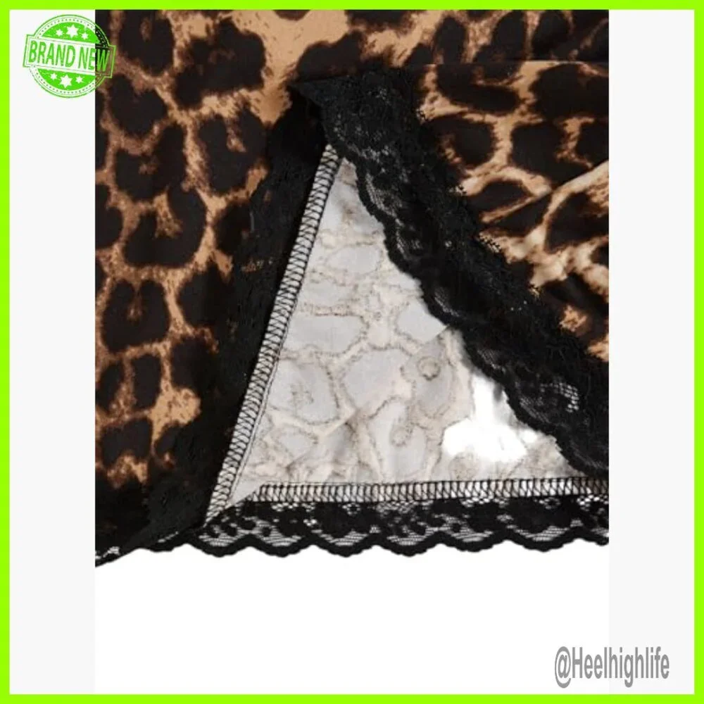 Y2K Lace Camisole Striped Spaghetti Strap Babydoll Top